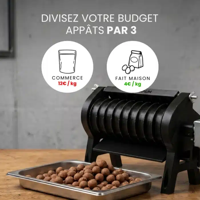 MAchine à bouilettes mettre en avant bénéfice economique